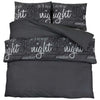 vidaXL Set Copripiumino Nero 240x220 cm in Cotone - Image 6 of 29