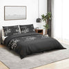 vidaXL Set Copripiumino Nero 240x220 cm in Cotone - Image 2 of 29