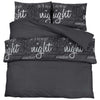 vidaXL Set Copripiumino Nero 260x240 cm in Cotone - Image 2 of 5