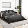 vidaXL Set Copripiumino Nero 260x240 cm in Cotone - Image 1 of 5