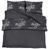 vidaXL Set Copripiumino Nero 260x220 cm in Cotone - Image 2 of 5