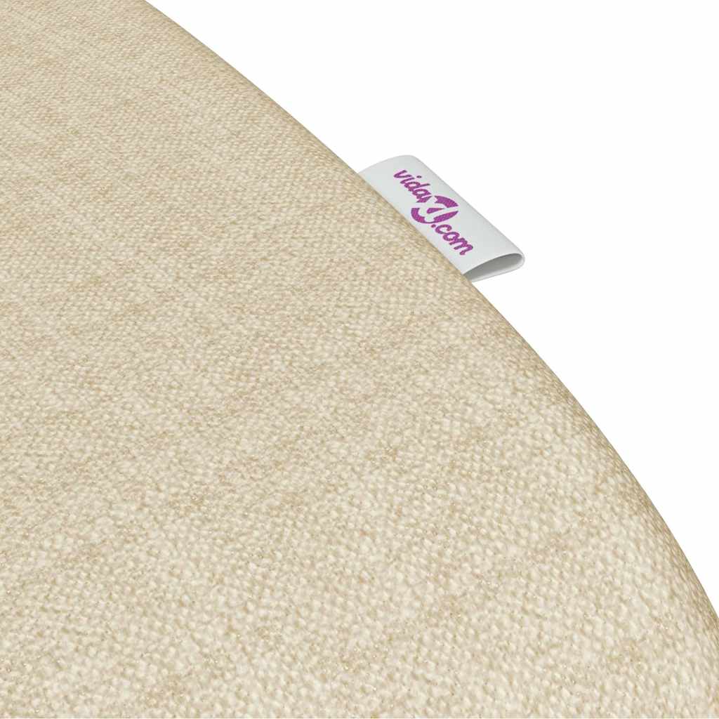 vidaXL Kneeling Chair, Birch Plywood, Rocking Function, 55x84x55 cm, Cream - Image 5 of 7