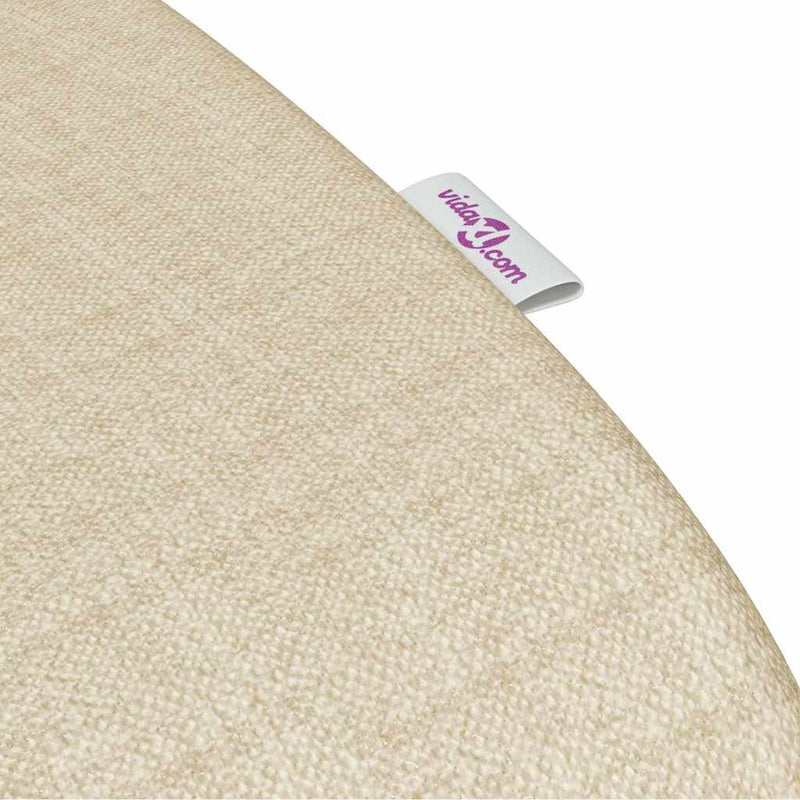 vidaXL Kneeling Chair, Birch Plywood, Rocking Function, 55x84x55 cm, Cream - Image 5 of 7