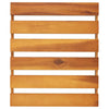 vidaXL Scaffale Pieghevole a 3 Ripiani in Legno Massello di Acacia 43x31x63 cm Marrone - Image 6 of 11