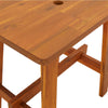 vidaXL Acacia Solid Wood Stool 45x29x45 cm Brown - Image 5 of 6