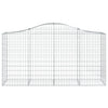 vidaXL Cesto Gabbione ad Arco 200x50x100/120 cm Ferro Zincato - Image 3 of 4