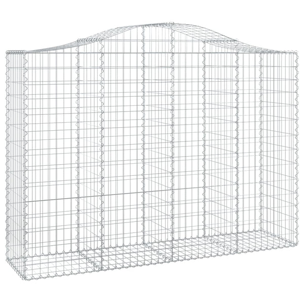Cesto Gabbione ad Arco 200x50x140/160 cm Ferro Zincato - immagine 2 | SolPatio