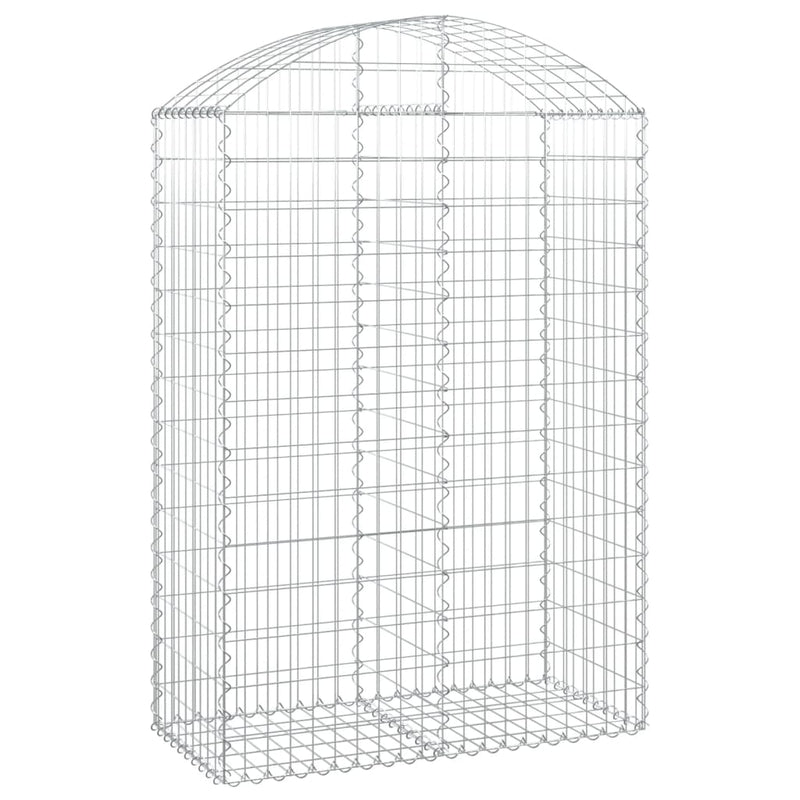 Cesto Gabbione ad Arco 100×50×140/160 cm Ferro Zincato - Image 2 of 4