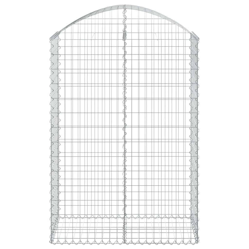 Cesto Gabbione ad Arco 100×50×140/160 cm Ferro Zincato - Image 3 of 4