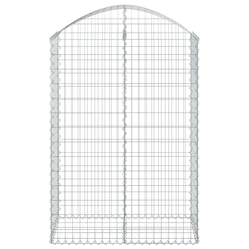 Cesto Gabbione ad Arco 100×50×140/160 cm Ferro Zincato - Image 3 of 4