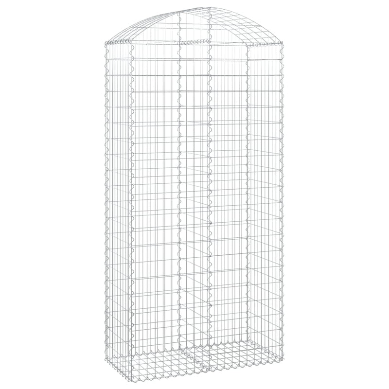 Cesto Gabbione ad Arco 100×50×200/220 cm Ferro Zincato - Image 2 of 4
