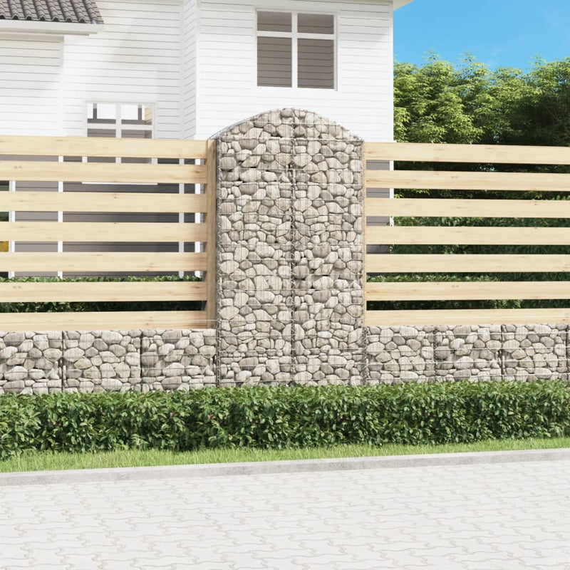 Cesto Gabbione ad Arco 100×50×200/220 cm Ferro Zincato - Image 1 of 4