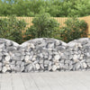 Cesto Gabbione ad Arco in Ferro Zincato 150×50×80/100 cm Argento - Image 1 of 4