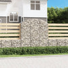 vidaXL Cesto Gabbione ad Arco 150x50x160/180 cm in Ferro Zincato - Image 1 of 4