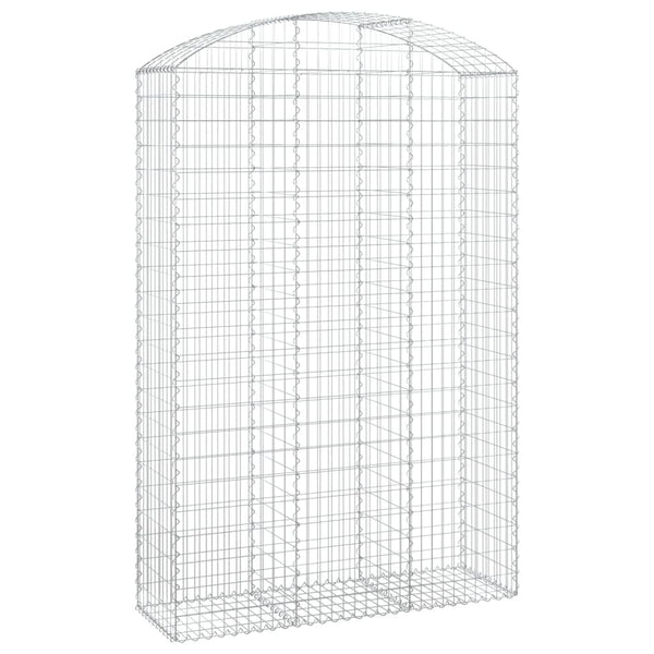Cesto Gabbione ad Arco 150x50x220/240 cm Ferro Zincato - immagine 2 | SolPatio