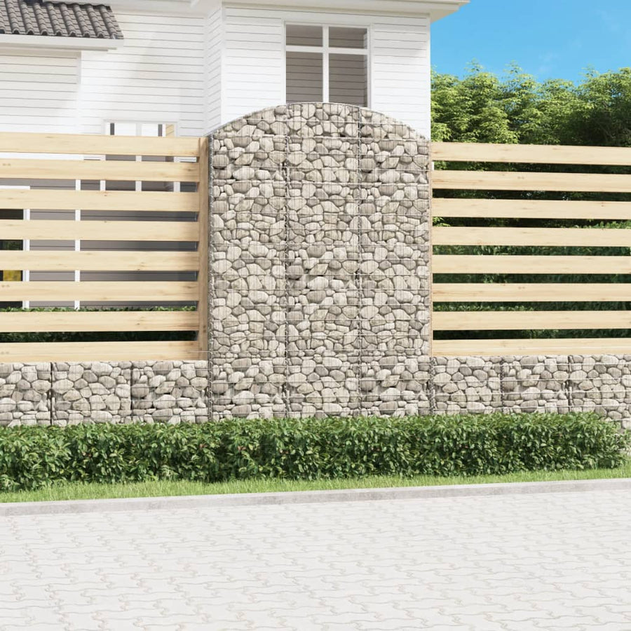 Cesto Gabbione ad Arco 150x50x220/240 cm Ferro Zincato - immagine 1 | SolPatio