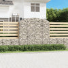 vidaXL Cesto Gabbione ad Arco 200x50x180/200 cm Ferro Zincato - Image 1 of 4