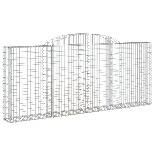 Cesto Gabbione ad Arco 300x30x120/140 cm Ferro Zincato - immagine 2 | SolPatio