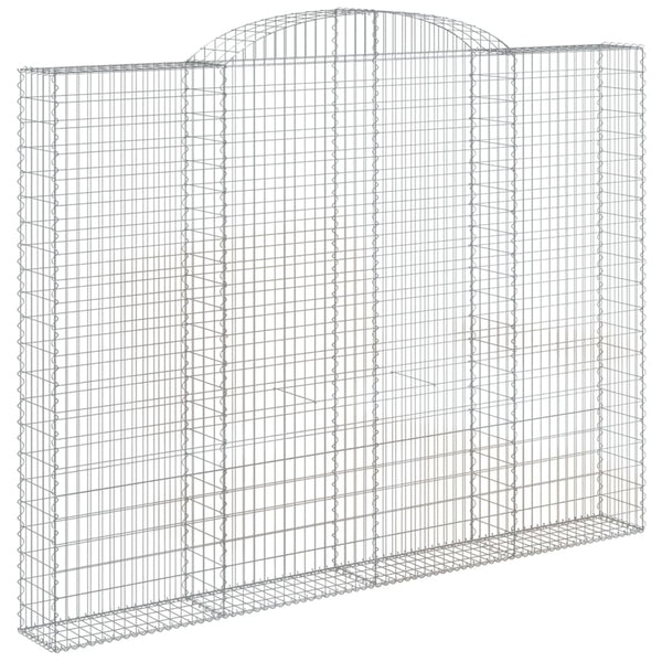 Cesto Gabbione ad Arco 300x30x220/240 cm Ferro Zincato - immagine 2 | SolPatio