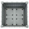 vidaXL Raised Planter, Polypropylene, 160x40x38 cm, Light Grey - Image 19 of 60