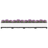 vidaXL Raised Planter, Polypropylene, 160x40x38 cm, Light Grey - Image 11 of 60