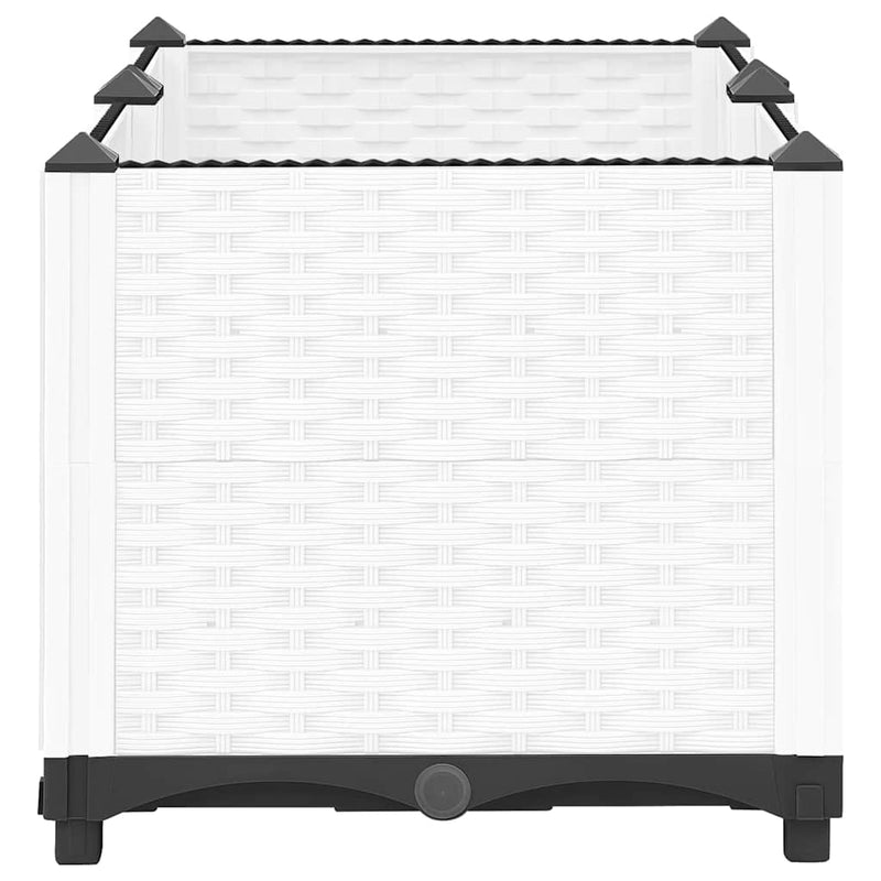 vidaXL Fioriera Rialzata 80x40x38 cm in Polipropilene - Image 22 of 50