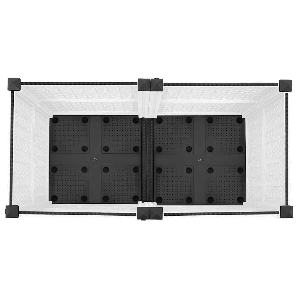 vidaXL Fioriera Rialzata 80x40x38 cm in Polipropilene - Image 31 of 50