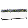 vidaXL Fioriera Rialzata 120x40x71 cm in Polipropilene - Image 3 of 44