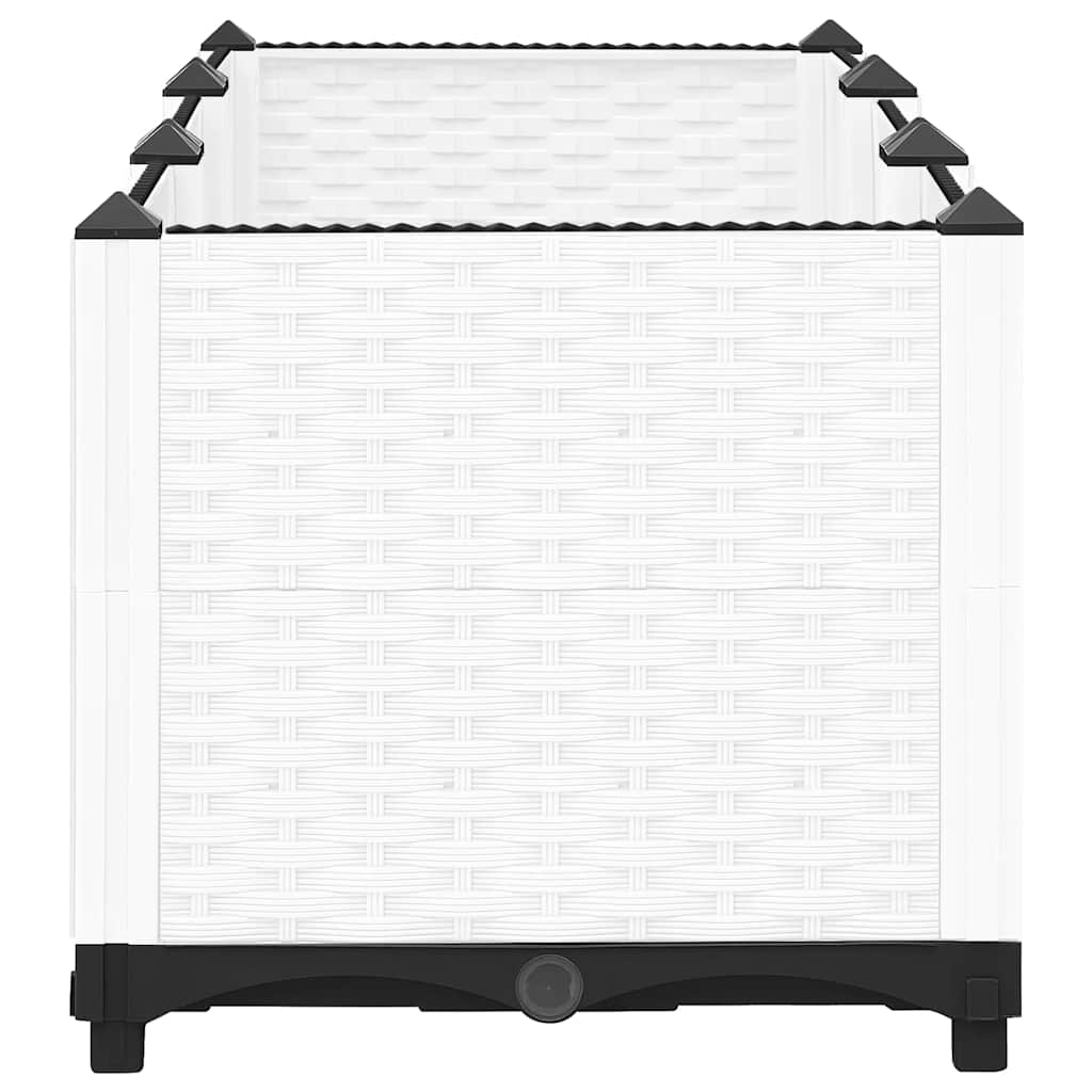 vidaXL Fioriera Rialzata 120x40x71 cm in Polipropilene - Image 18 of 44