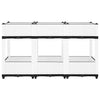 vidaXL Fioriera Rialzata 120x40x71 cm in Polipropilene - Image 14 of 44