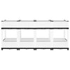 vidaXL Fioriera Rialzata 120x40x71 cm in Polipropilene - Image 8 of 44