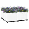 vidaXL Fioriera Rialzata 80x40x38 cm in Polipropilene - Image 7 of 50