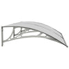 Toldo para Puerta vidaXL Gris 150x75 cm de Policarbonato - Image 4 of 6