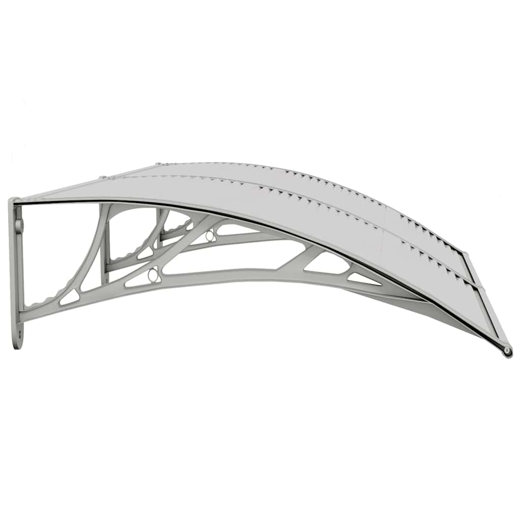 Toldo para Puerta vidaXL Gris 150x75 cm de Policarbonato - Image 4 of 6