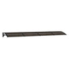 vidaXL Marquesina para Puerta de Policarbonato 350x75 cm Negra - Image 6 of 23