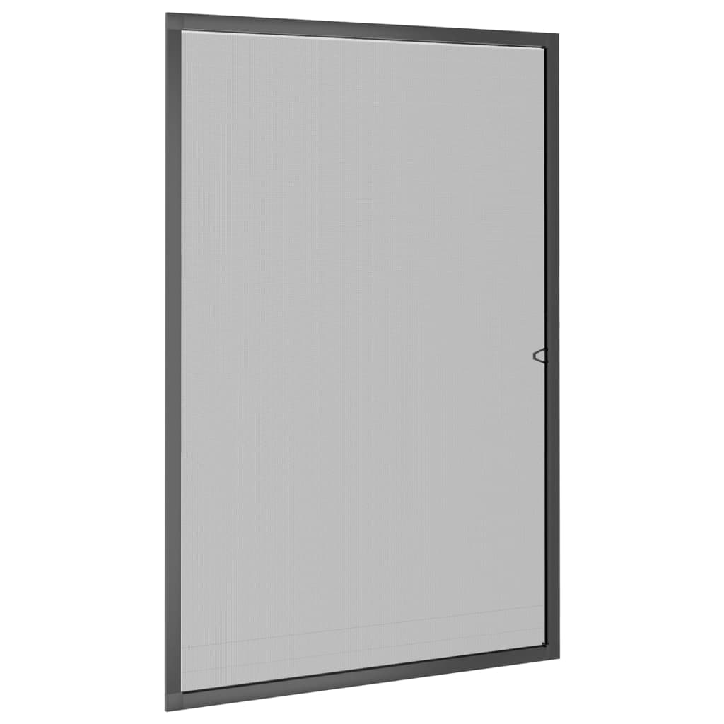 vidaXL Zanzariera per Finestre Antracite 80x120 cm - Image 2 of 7