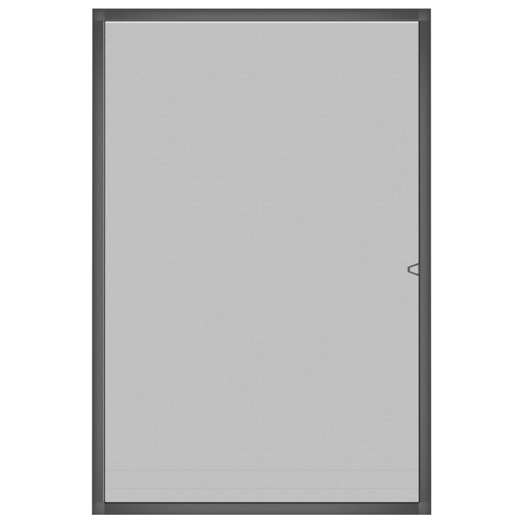 vidaXL Aluminum Window Screen 90x120 cm Anthracite - Image 6 of 14