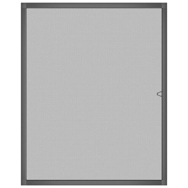 vidaXL Aluminum Window Screen 90x120 cm Anthracite - Image 5 of 14