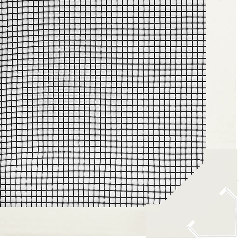 Zanzariera Magnetica per Finestra in Fibra di Vetro 80×140 cm Bianca - Image 4 of 7