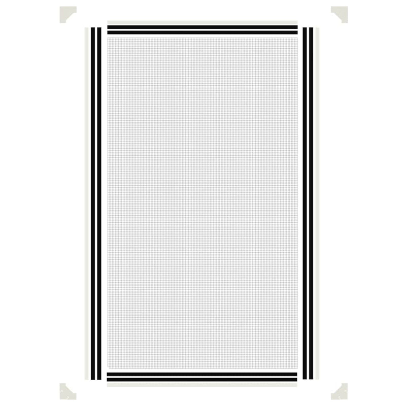 Zanzariera Magnetica per Finestra in Fibra di Vetro 80×140 cm Bianca - Image 5 of 7