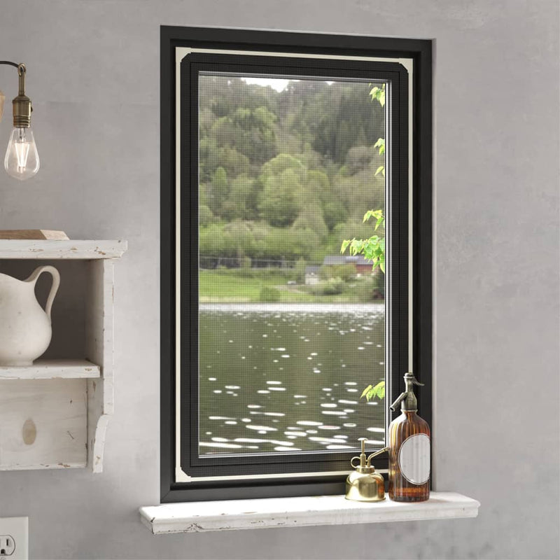 vidaXL Zanzariera Magnetica per Finestre Bianca 80x140 cm - Image 1 of 7