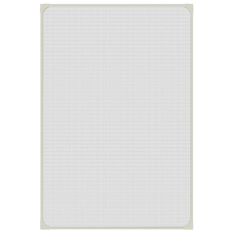 vidaXL Zanzariera Magnetica per Finestre Bianca 80x120 cm - Image 3 of 7