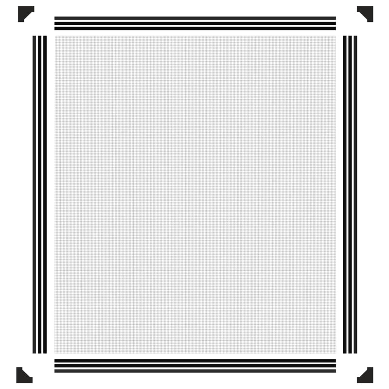 Zanzariera Magnetica per Finestre in Fibra di Vetro 130×150 cm Antracite - Image 5 of 7