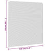 Zanzariera Magnetica per Finestre in Fibra di Vetro 130×150 cm Antracite - Image 7 of 7