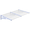 Toldo para puerta vidaXL de policarbonato 152,5x90 cm Gris y transparente - Image 5 of 15