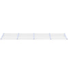 vidaXL Door Canopy, Polycarbonate and Aluminum, 122x90 cm, Grey and Transparent - Image 9 of 20