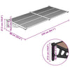 vidaXL Polycarbonate Door Awning 239x90 cm Black - Image 5 of 5