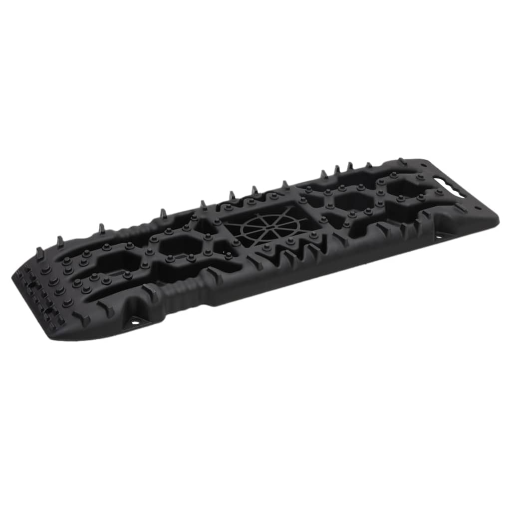 vidaXL Tavole di Trazione 2 pz Nere 107x31x7 cm Nylon - Image 1 of 7