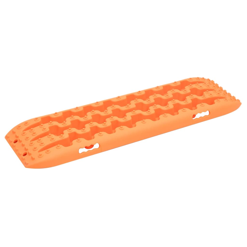 vidaXL Tavole di Trazione in Nylon Rinforzato, 106x30,5x7 cm, Capacità 10 Tonnellate, Arancioni - Image 1 of 6
