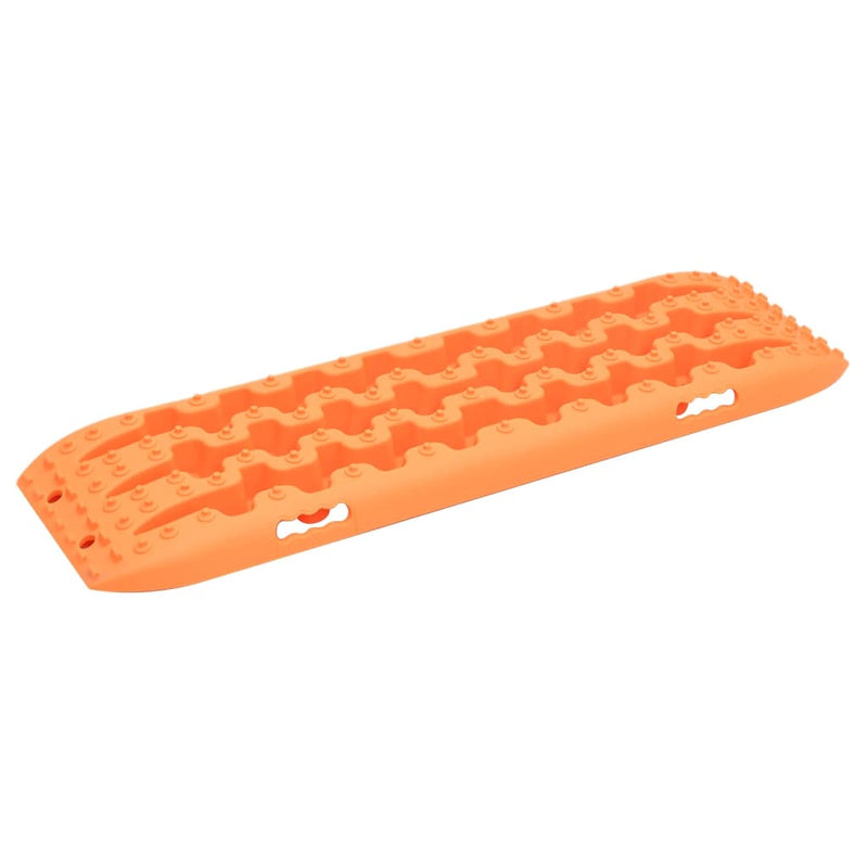 vidaXL Tavole di Trazione in Nylon Rinforzato, 106x30,5x7 cm, Capacità 10 Tonnellate, Arancioni - Image 1 of 6
